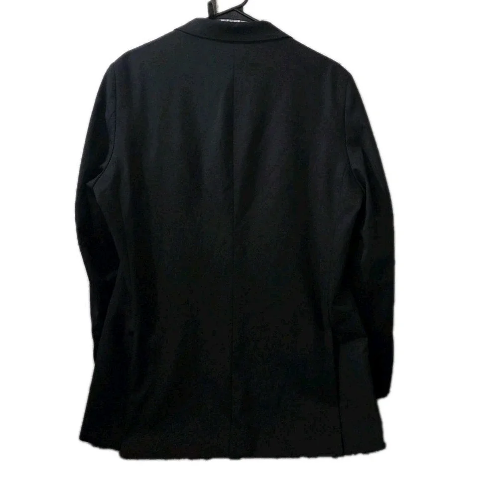 J.M. Haggar Slim Fit Black Blazer‎ Jacket Men's 40L Two Button Suit Coat